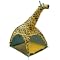 Giraffe Tent - Gold