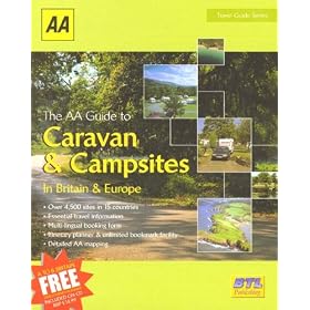 AA Guide To Caravan & Campsites In Britain & Europe