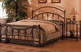 Coaster Company Queen Bed in Antique Gold Panel Bed