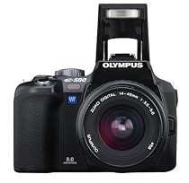 Olympus E500 Kit DSLR with 14-45mm lens [equiv. 28-90mm] [8MP]
