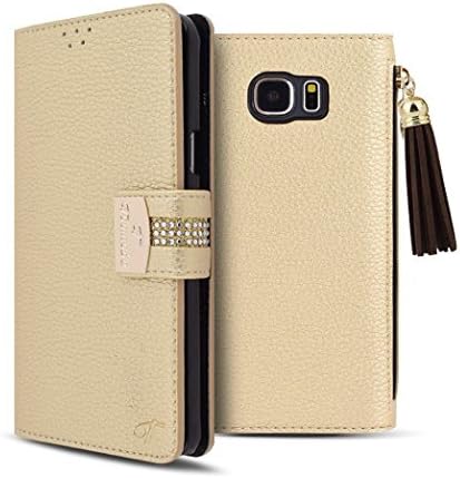 Tomoba zipper Diary (6type) (iPhone 6 Plus (5.5 inch), GOLD)