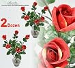 24 Pieces 26" Rose Bud Artificial Silk Flower Bushes