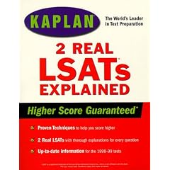 KAPLAN TWO REAL LSATS EXPLAINED (Kaplan 2 Real LSAT's Explained)
