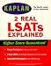 Book KAPLAN TWO REAL LSATS EXPLAINED (Kaplan 2 Real LSAT's Explained)
