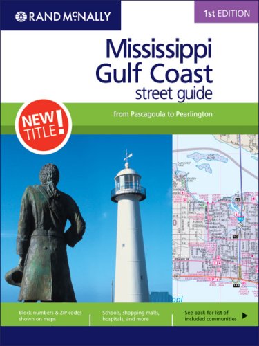 Rand Mcnally Mississippi Gulf Coast Street Guide