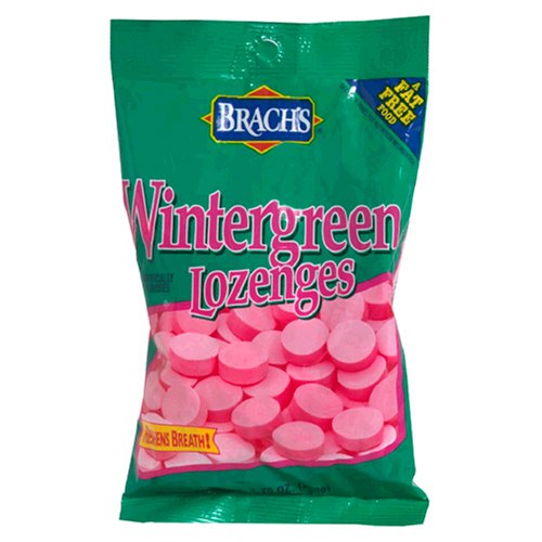 Brach's Wintergreen Lozenges, 7.75-Ounce Bags (Pack of 12) by Brach