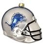 Detroit Lions 3" Team Glass Helmet Ornament
