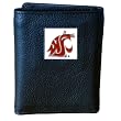 Washington St. Cougars Genuine Leather Tri-fold Wallet