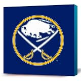 NHL Buffalo Sabres Dark Logo Canvas Print (12 x 12)