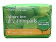 Seventh Generation Chlorine Free Ultrathin Regular Pads, 18-count Packages (Pack of 12) (216 pads)