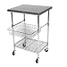 Seville Classics SHE18321 Stainless Steel Kitchen Workstation