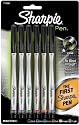 Sharpie Fine Point Pen, 6 Colored Pens (1751690)