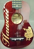  : Leolani 21" Brown w/ Golden HAWAII and Hula Girl