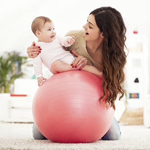 Sophy Sports 65 Cm. Exercise Ball The Best Fitness Ball That Can Be Used in Yoga, Pilates or As a Gym Ball Perfect Size.