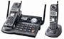 Panasonic KX-TG5672B 5.8 GHz FHSS GigaRange  Digital Cordless Answering System with Dual Handsets
