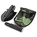 Folding Camping Trench Shovel,TopBox Tactical Military Entrenching Tool with Carrying Pouch-Survival Steel Spade, Hiking Spade with Pick, Saw, Compass-Snow, Fishing, Backpacking, Gardening