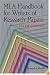 MLA Handbook for Writers of Research Papers, Sixth Edition