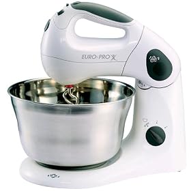 Euro Pro Hand/Stand Mixer White (EP585) Euro-Pro Hand/Stand Mixer - White (EP585)