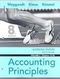 Working Papers, Vol. II, Chs. 13-26 to Accompany Accounting Principles