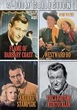 Four-Film Collection (Flame of Barbary Coast / Santa Fe Stampede / Westward Ho / The Fighting Kentuckian)