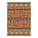 Stainmaster® Wide Ruins Southwestern Rug - Smog