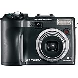 Remanufactured Olympus SP-350 8MP Digital Camera with 3x Optical Zoom (Black)