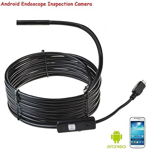 JZshop 5.5mm Lens Android HD Waterproof Endoscope Borescope Snake Inspection Video Digital Endoscope Borescope Tube 3.5m