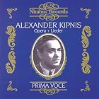 Alexander Kipnis: Opera, Lieder by Johannes Brahms, Peter Cornelius, Friedrich von Flotow, Charles Gounod, and George Frederick Handel