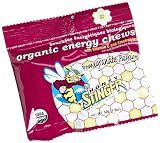 Honey Stinger Organic Energy Chews, Pomegranate Passion Fruit, 1.8-Ounce Bags (Pack of 12)