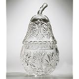 Crystal Jam Jar - Pear Shaped - 7 inches by MyCuisina