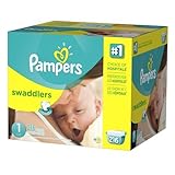 Pampers Swaddlers Diapers Size 1 Economy Pack Plus
