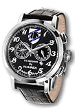 Haurex Italy Men's US343UNN Maestro U.C. Sampdoria Chronograph Leather Watch