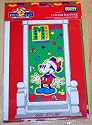 MICKEY MOUSE PLASTIC CHRISTMAS DOOR BANNER