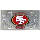 Siskiyou San Francisco 49ers 3D License Plate