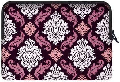 Yestore Superior Neoprene Damask Sleeve Case for All Laptop 15.4" 15.6"