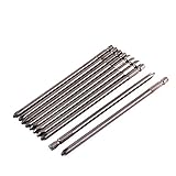 uxcell　フィリップスねじ回し　ビット　10個入り　六角　シャンク　6mm　磁気　修理部品