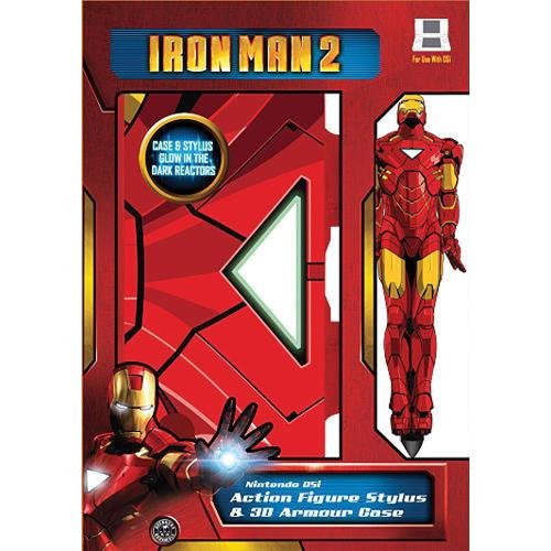  SAKAR Iron Man 2 3D Armour Case w/ Stylus for Nintendo DSi