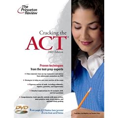 Cracking the ACT with DVD, 2009 Edition (College Test Preparation)