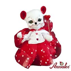 6" Valentine Fairy Mouse By Annalee