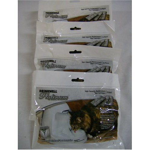 DRINKWELL Platinum Premium Filters 12 Pack