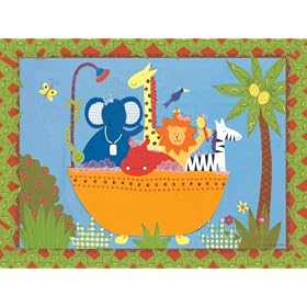 Art 4 Kids "Bath Tub Pals" Mounted Art Print, 24"x18"