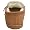 Bearpaw Women's 401 Moc Slip-on,Chestnut,8 M US