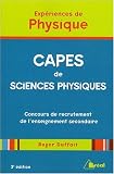 Expériences de Physique - CAPES de sciences physiques