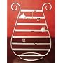 SILVER JEWELRY harp Earring RACK stand HOLDER