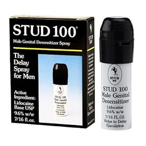 Stud 100 male genital desensitizing spray for men - 12 gm, 12 pack