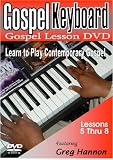 DVD - Learn to Play Gospel Keyboard Lessons 5 thru 8