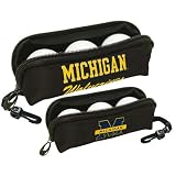 Michigan Wolverines NCAA Golf Ball (3) Mulligan Pouch