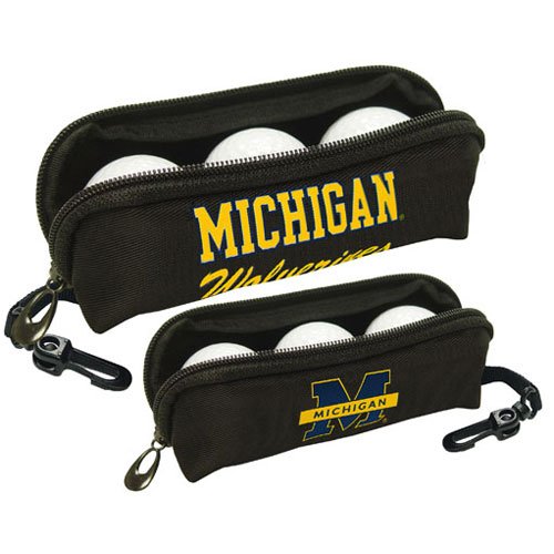 Michigan Wolverines Ncaa Golf Ball Mulligan Pouch