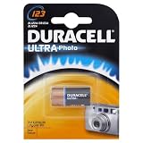 Duracell Ultra M3  3V Camera Battery  Pack of 1 DL123
