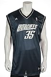 Adidas Blue, Black and Orange Adam Morrison Charlotte Bobcats NBA Jersey